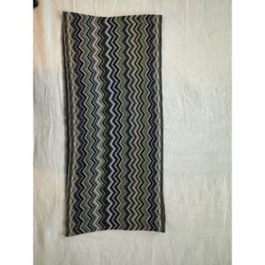 Missoni Wool Blend infinity scarf, made in Italy.